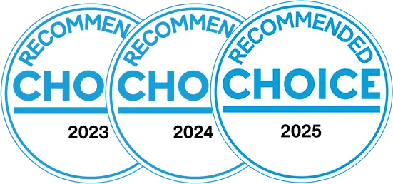 CHOICE recommended awards for 2023 2024 and 2025